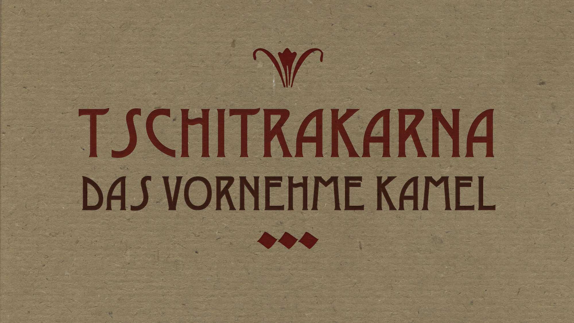 Tschitrakarna Titeltafel